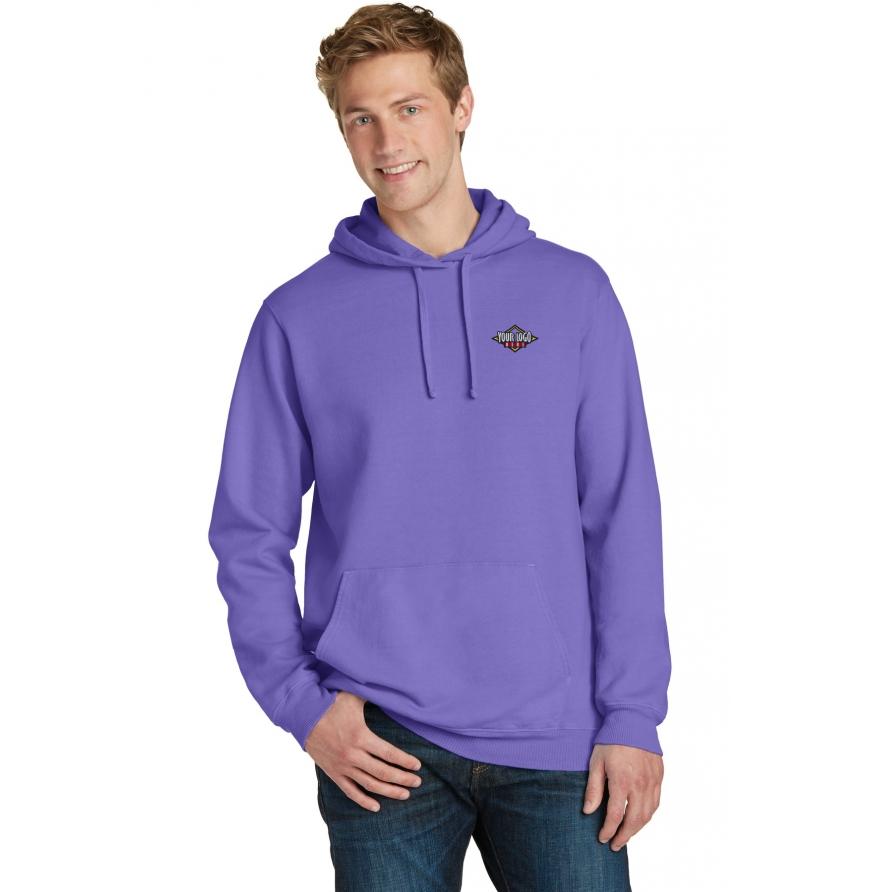 Port  Company Beach Wash Garment-Dye Pullover Hooded Sweatshirt