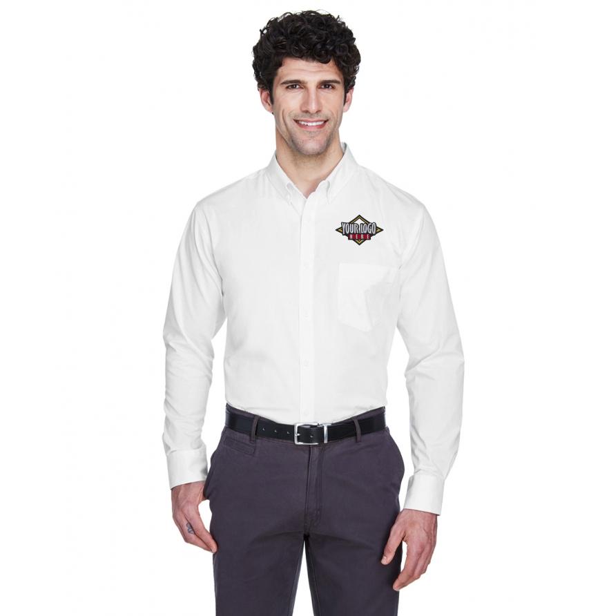 Mens Tall Operate Long-Sleeve Twill Shirt