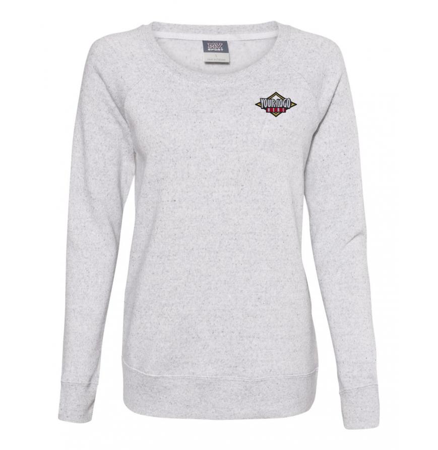 MV Sport Womens Space-Dyed Sweatshirt