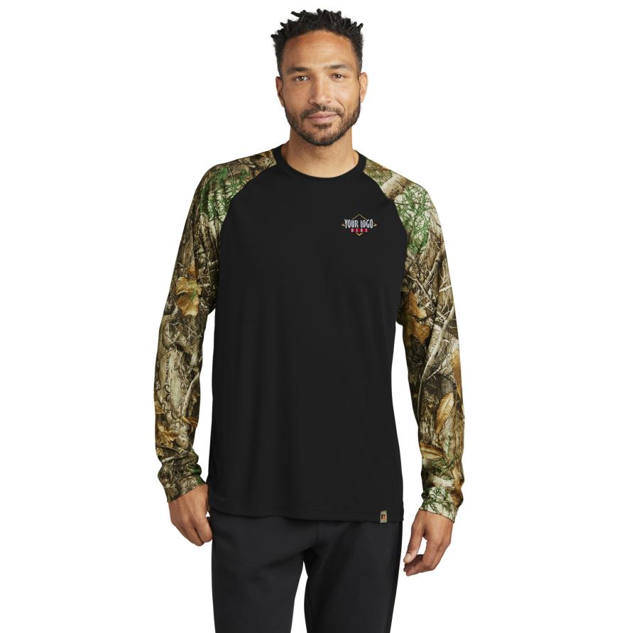 Russell Outdoors Realtree Colorblock Performance Long Sleeve Tee